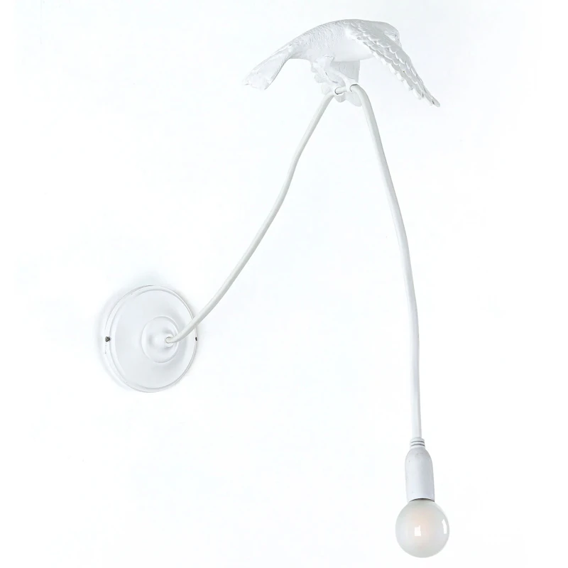 Sparrow Taking off Vägglampa Justerbar