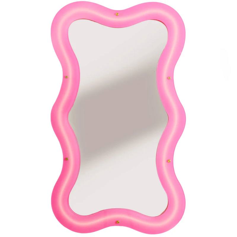 Supercurve Tiny Tall Spegel, Rosa