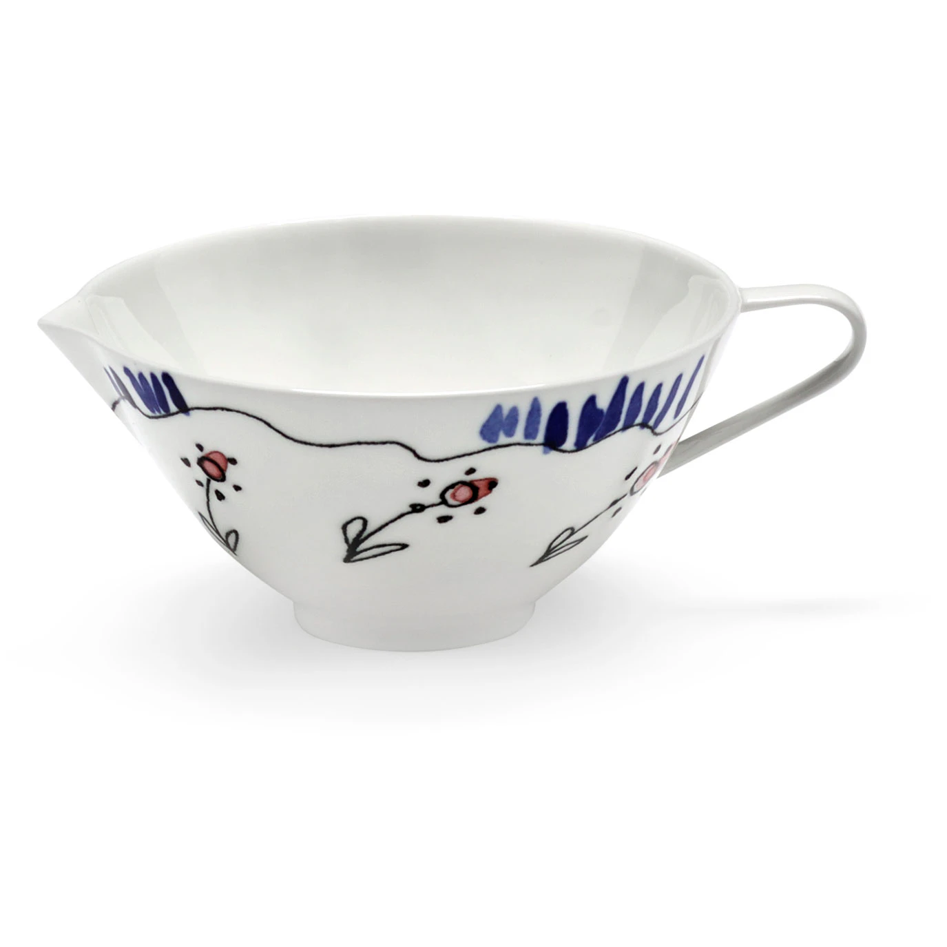 Serax Anemone Milk Kanna - Mj&ouml;lkkannor Benporslin Bl&aring; - B9223139-307