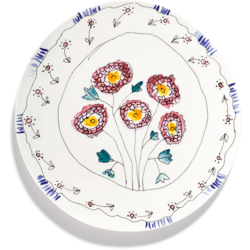Anemone Milk Serveringstallrik S