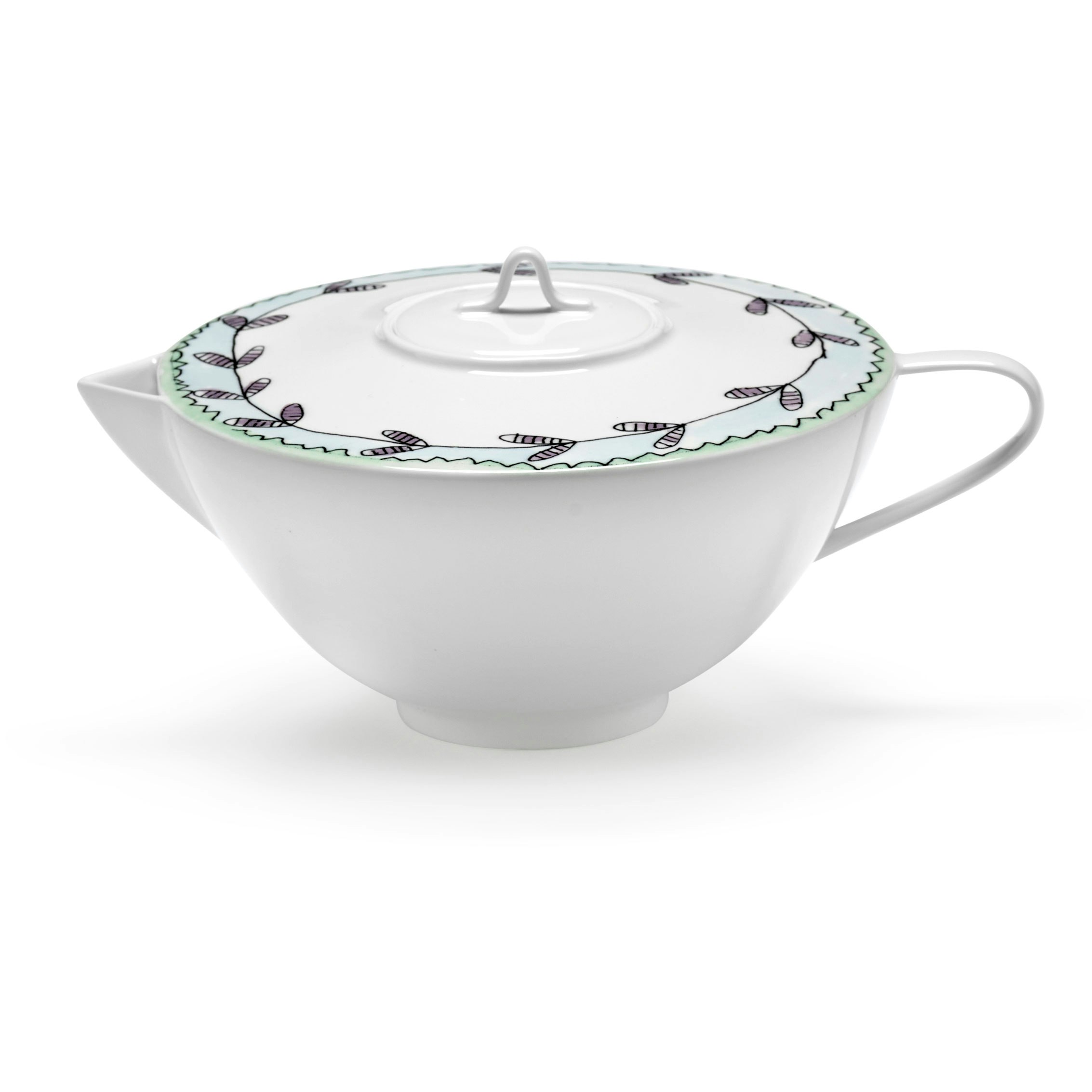 Serax Blossom Milk Tekanna - Tebryggare & Tekannor Benporslin Bl&aring; - B9223138-403