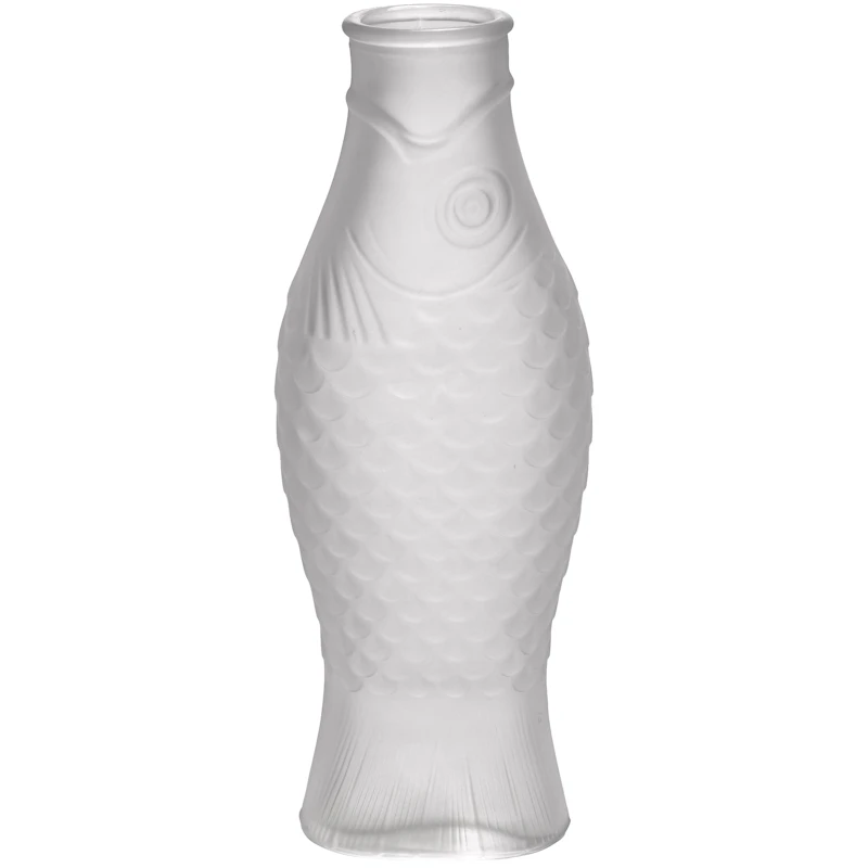 Fish & Fish Karaff, Frost White
