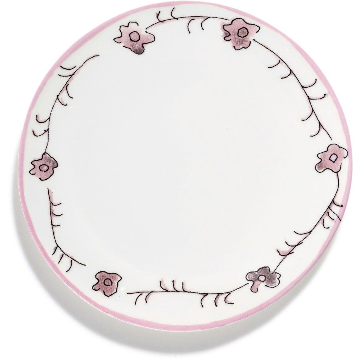 Serax Dark Viola Desserttallrik - Assietter Benporslin Rosa - B9223101-400