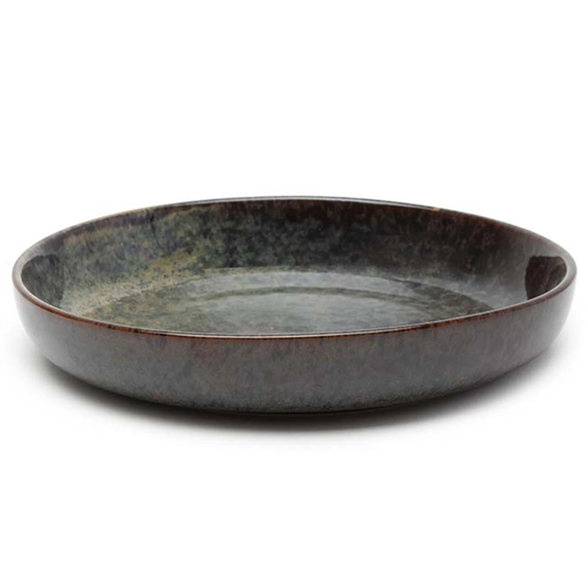 Serax Surface Djup Tallrik Large Indi Grey - Djupa tallrikar Stengods Indi Grey - B5116206B
