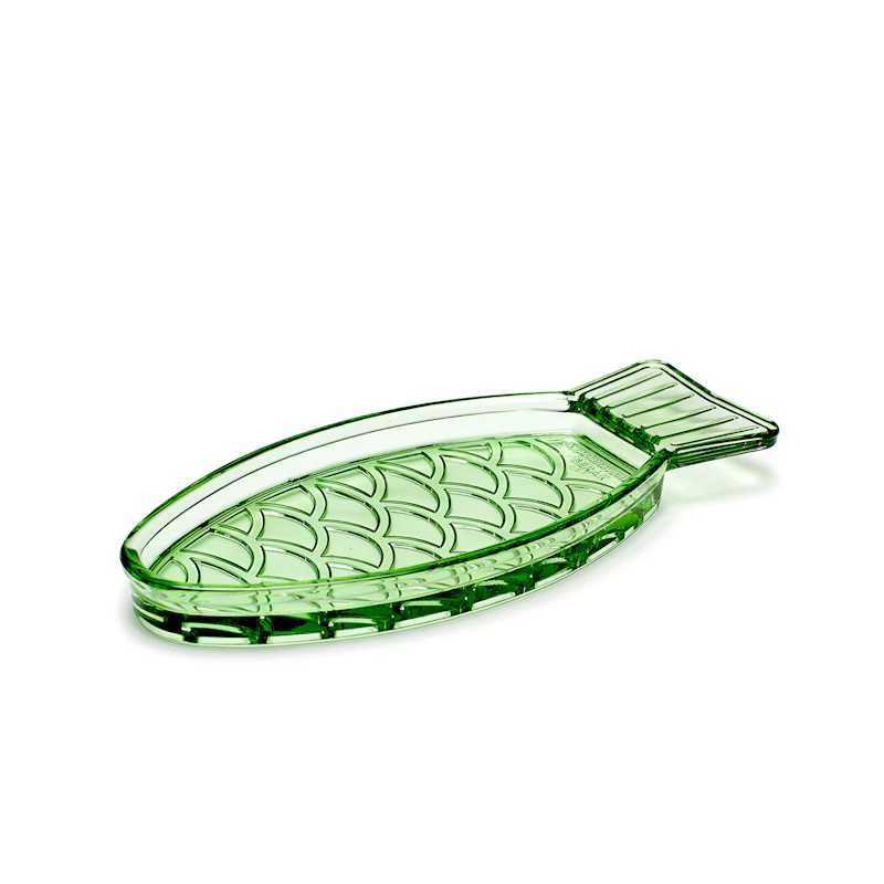 Fisktallrik S, Grön