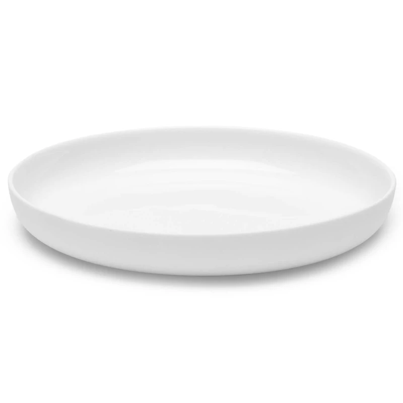 HIGH PLATE L WHITE BASE