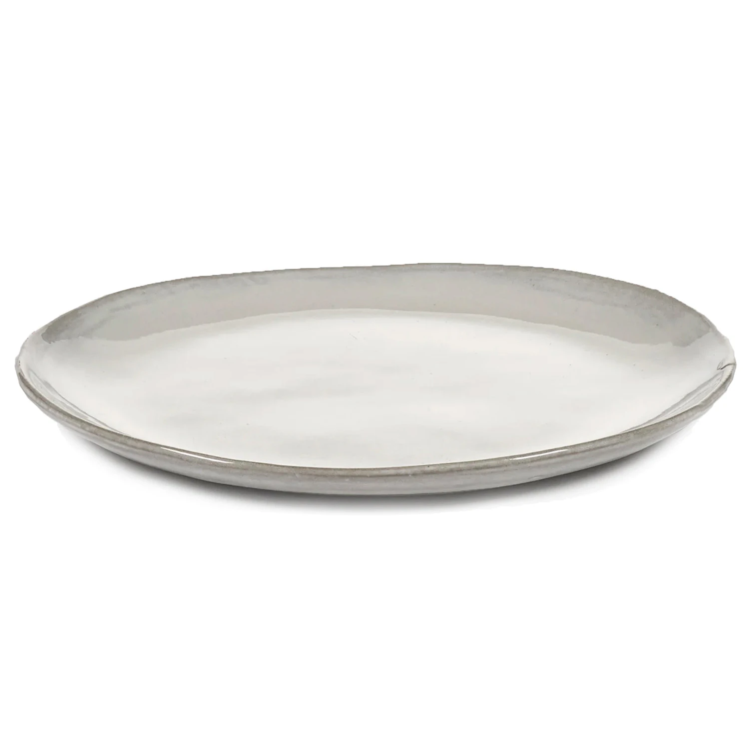 Serax La M&egrave;re Tallrik &Oslash;18 Cm - Mattallrikar Stengods Off-White - B5123003-005