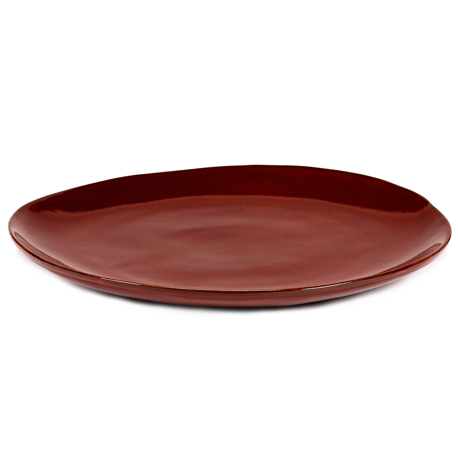Serax La M&egrave;re Tallrik Venetian Red &Oslash;27 Cm - Mattallrikar Stengods R&ouml;d - B5123006-317