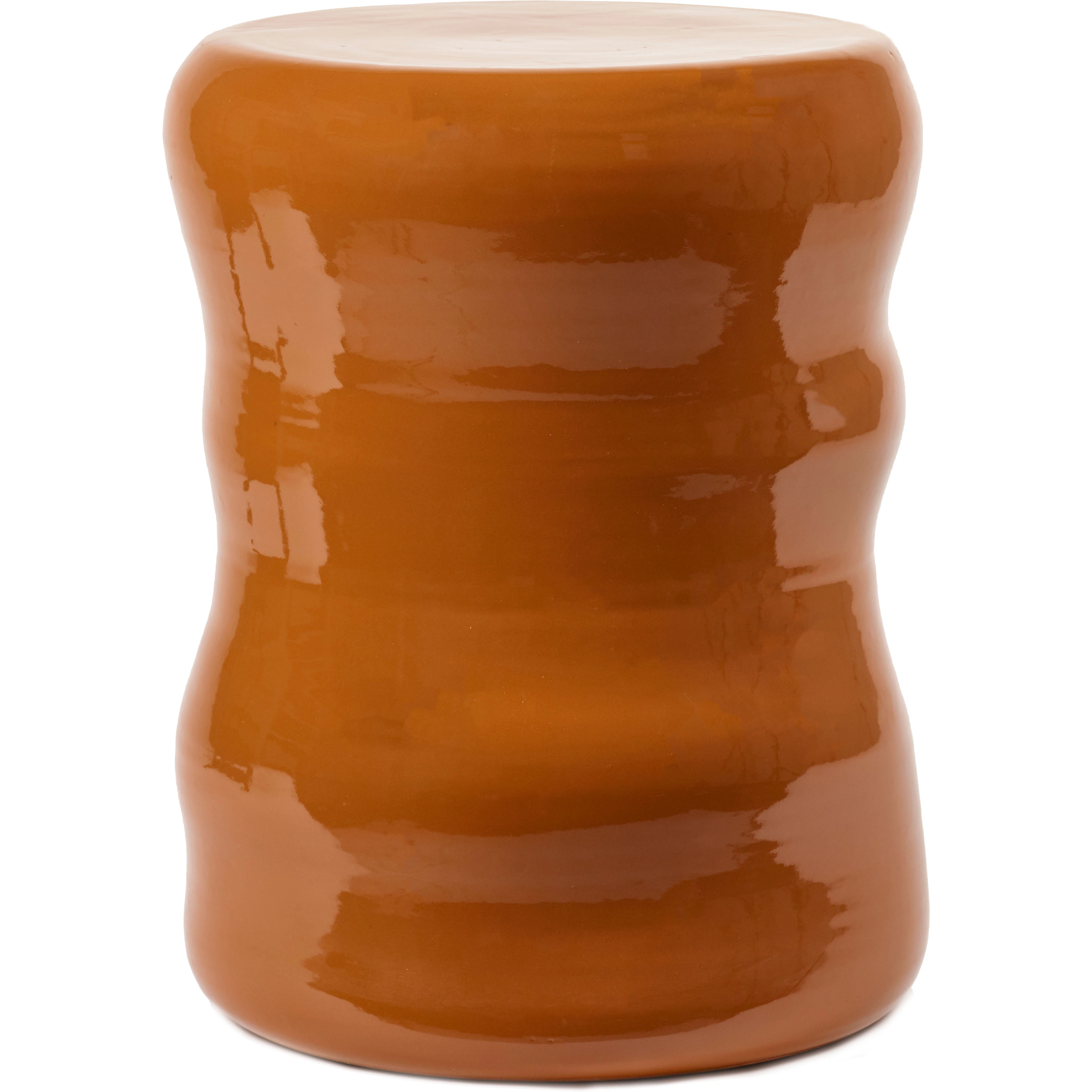 Serax Pawn Pall Organic Rost - Sidobord & Avlastningsbord Stengods Brun - B0319110