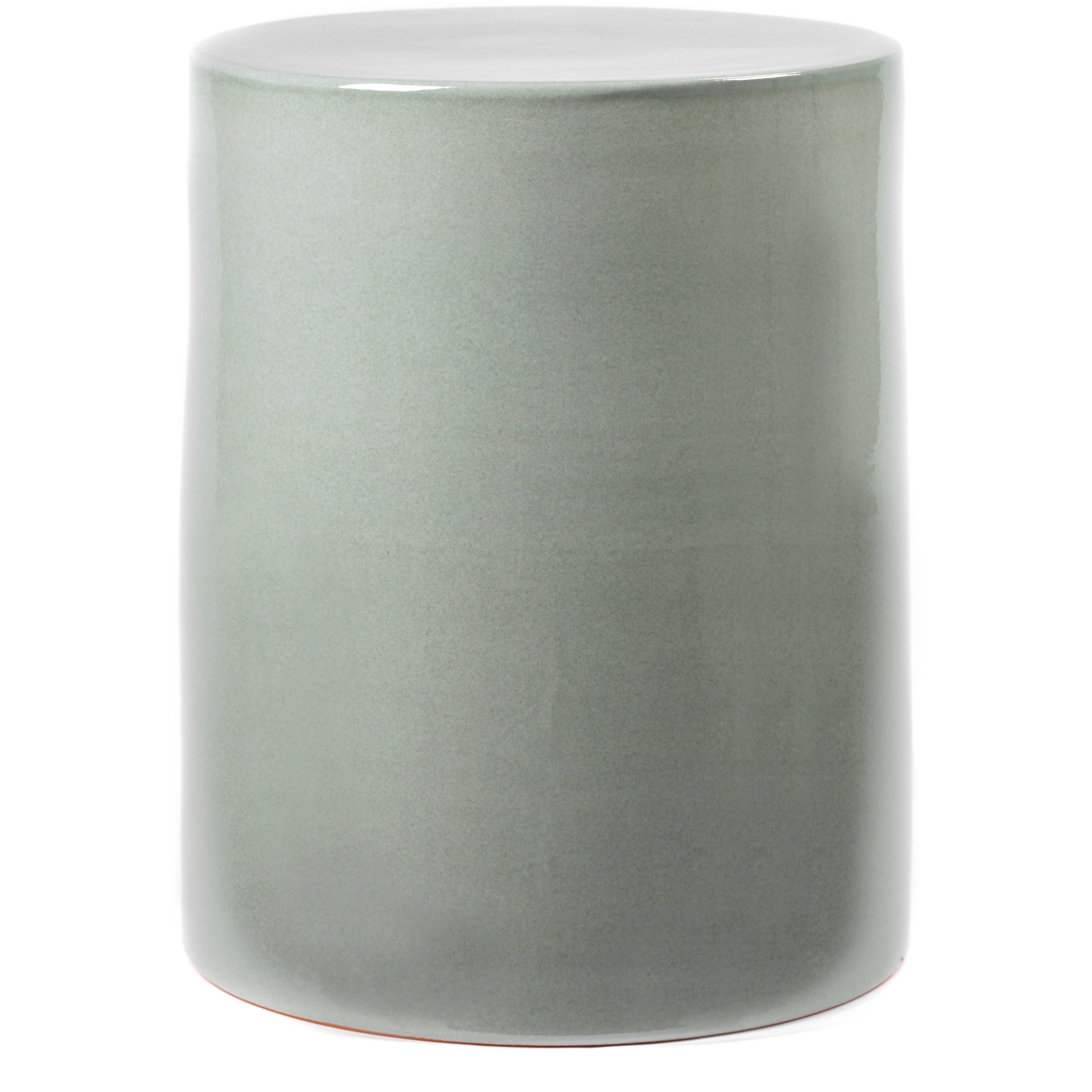 Serax Pawn Sidobord Round Gr&aring; - Sidobord & Avlastningsbord Stengods Gr&aring; - B9119009