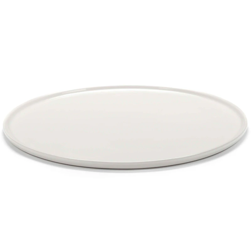PLATE LOW L IVORY CENA