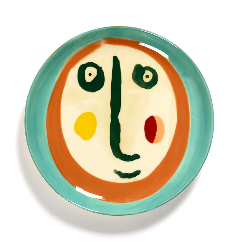 Feast N°2 Tallrik 19 cm, Multi
