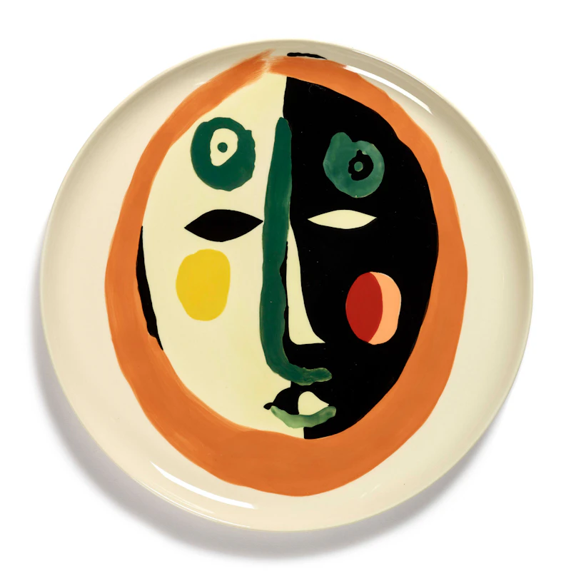 SERVING PLATE FACE N°1 FEAST