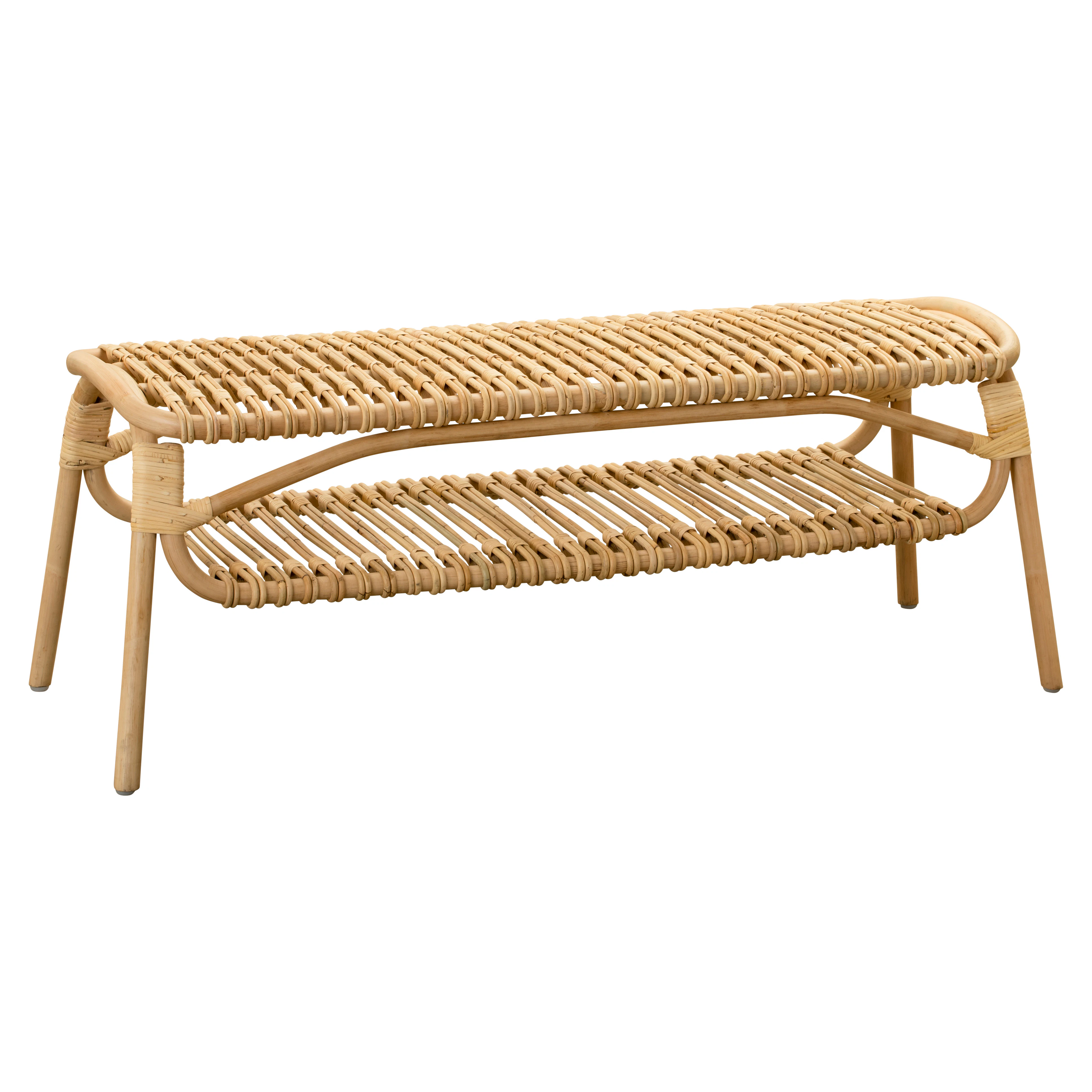 Sika Design Machiya B&auml;nk 120 Cm Natur - B&auml;nkar Rotting Natural - JK-25-SU