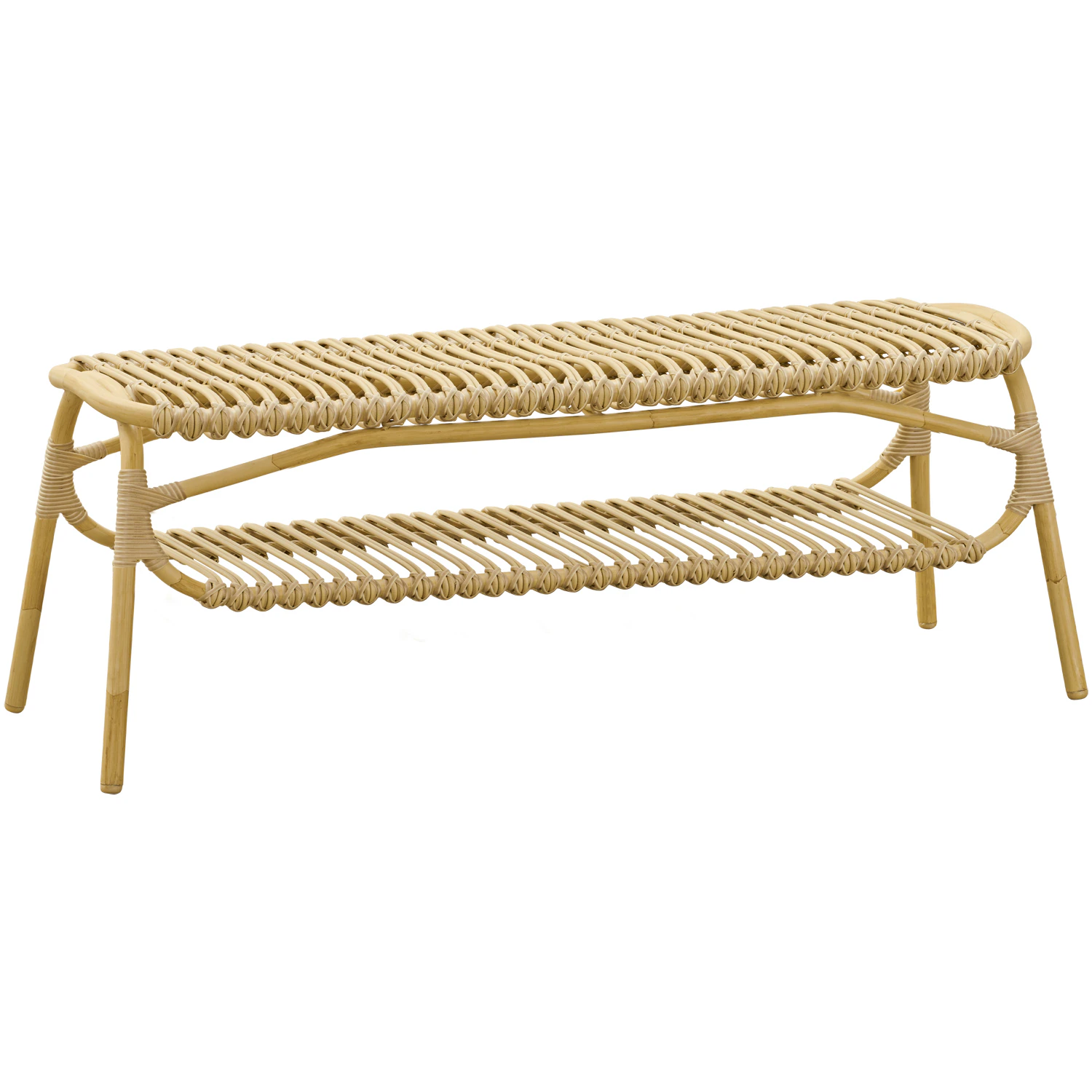 Sika Design Machiya B&auml;nk Outdoor 120 Cm Natur - B&auml;nkar Polyeten Natural - JK-E25-NU