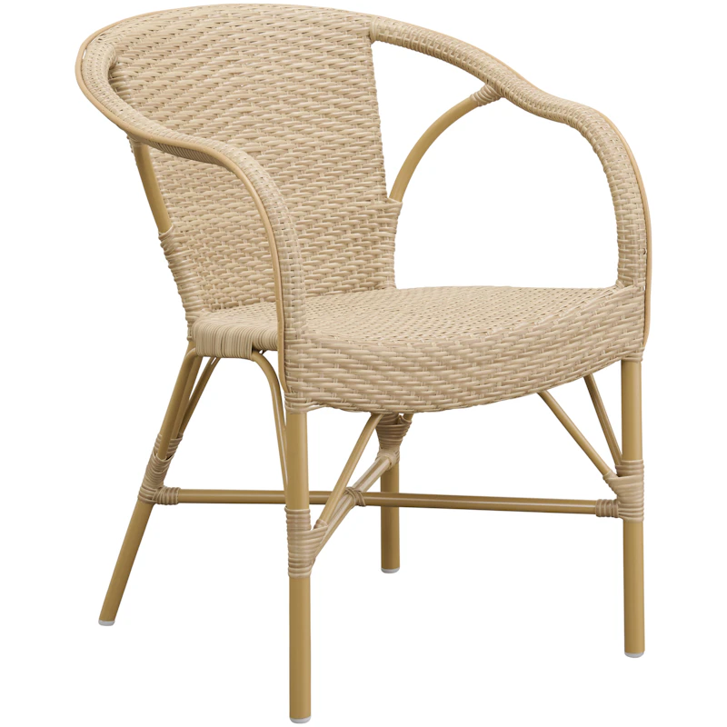 Madeleine Caféstol Outdoor, Natur / Almond