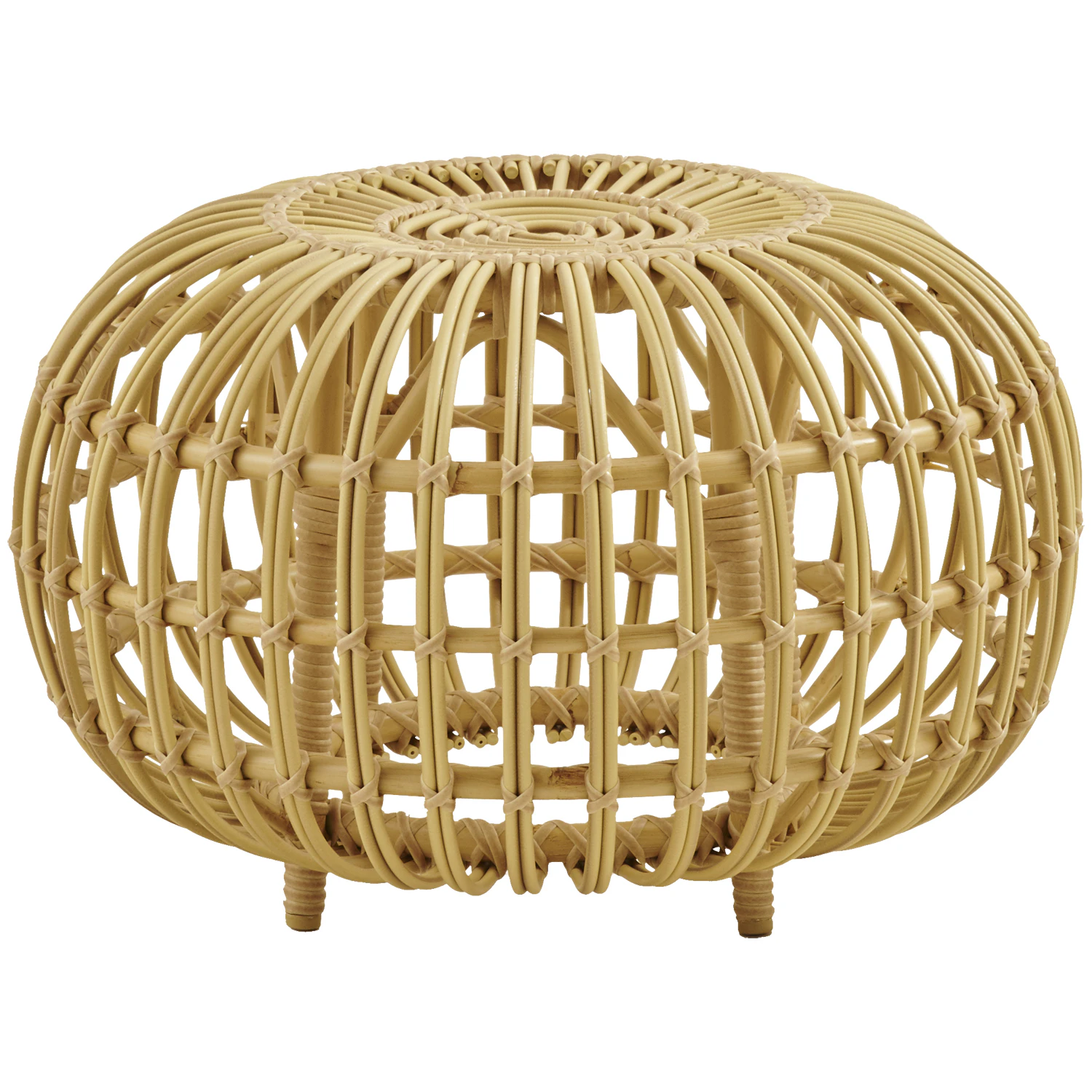 Sika Design Ottoman Fotpall Outdoor Natur &Oslash;55 - Fotpallar & Sittpuffar Polyeten Natural - FA-E15-NU