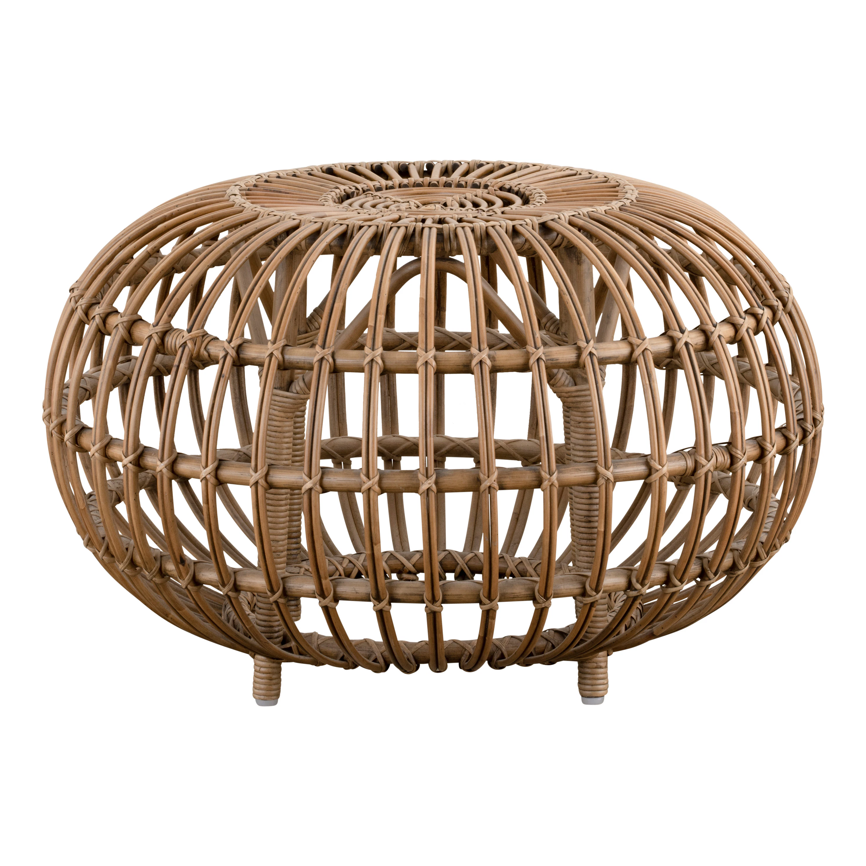 Sika Design Ottoman Fotpall &Oslash;65 Cm Antique - Fotpallar Rotting Antik - FA-65-PA