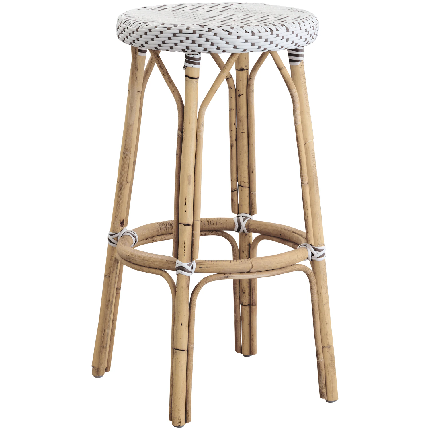 Sika Design Simone Barstol 78 Cm Vit - Barstolar Rotting Vit - 9184CPWH