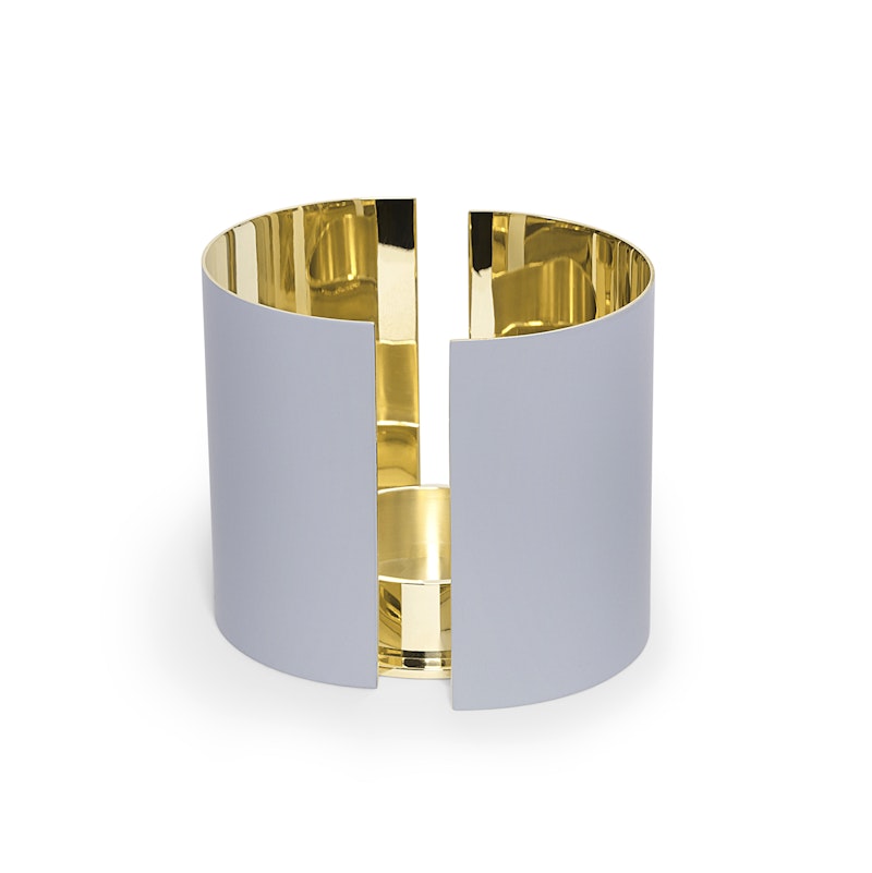 Infinity Ljushållare Stor, Ljusgrå