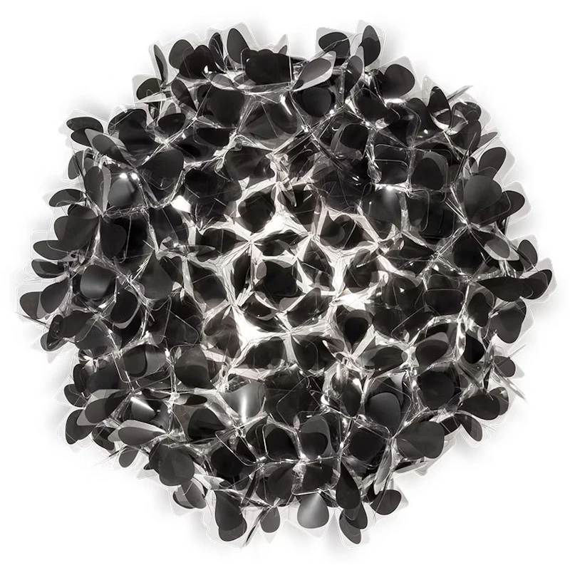 Clizia Mama Non Mama Vägg-/Taklampa 78 cm, Svart