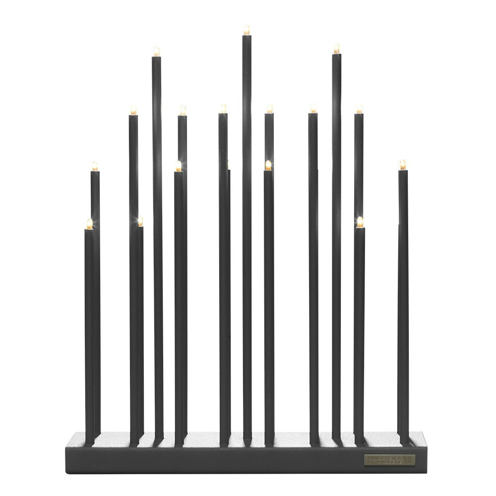 Smak Design Elflugan Grande Adventsljusstake Antracit - Adventsljusstakar Metall Antracit - 2025020-4500