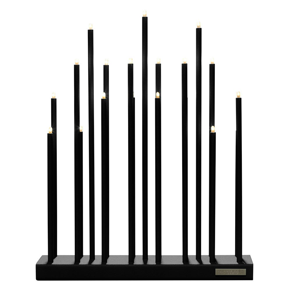 Smak Design Elflugan Grande Adventsljusstake Svart - Adventsljusstakar Metall Svart - 2025020-4007