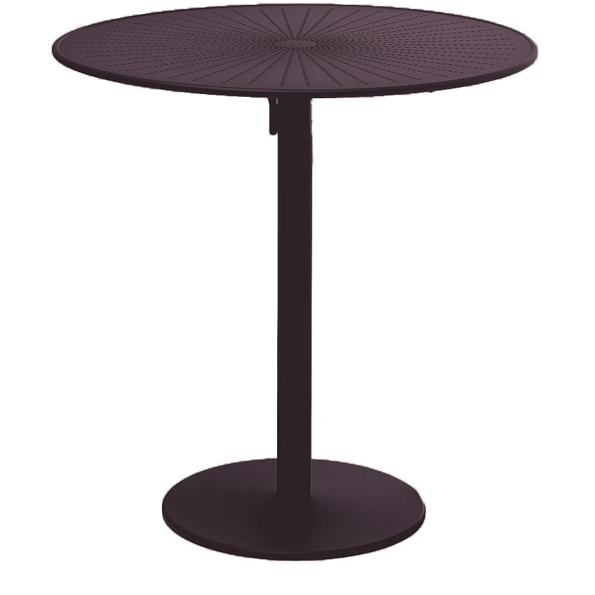 Smd Design Piazza Bord &Oslash;70 Bordeaux - Matbord & Barbord Pulverlackerad Metall Bordeaux - 44033705