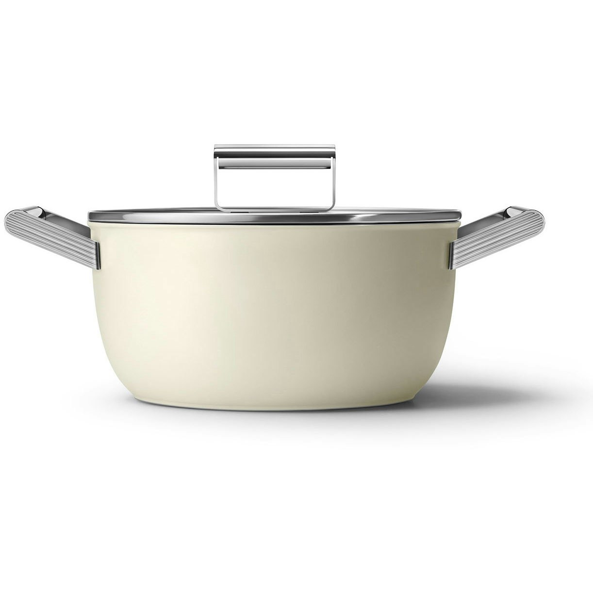 Smeg Csf2412crm Gryta 24 Cm Cream - Grytor Aluminium Cream - CSF2412CRM