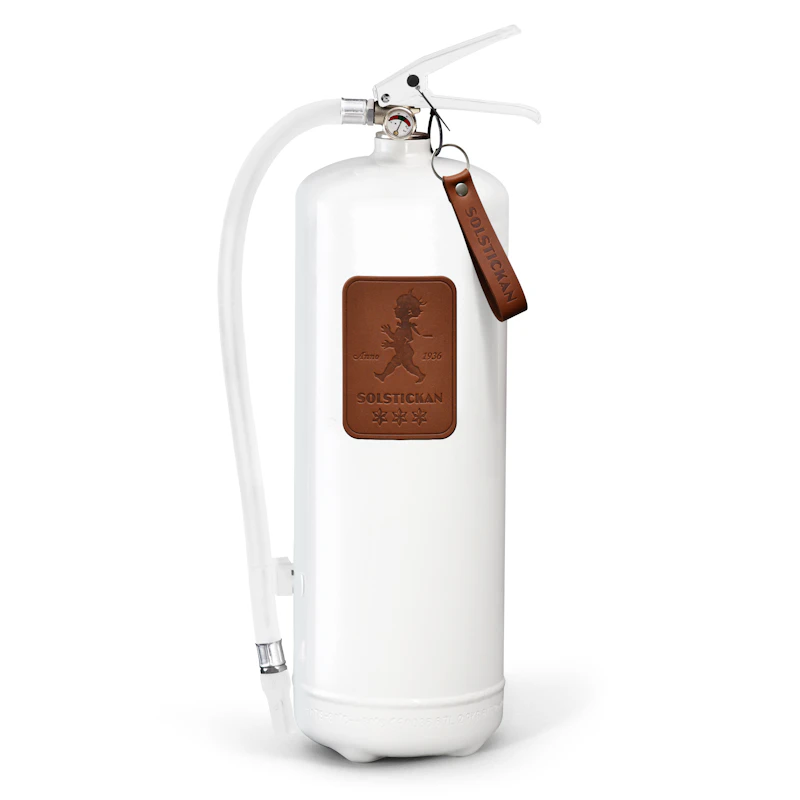 Solstickan Brandsläckare 6 kg, Brunt Läder