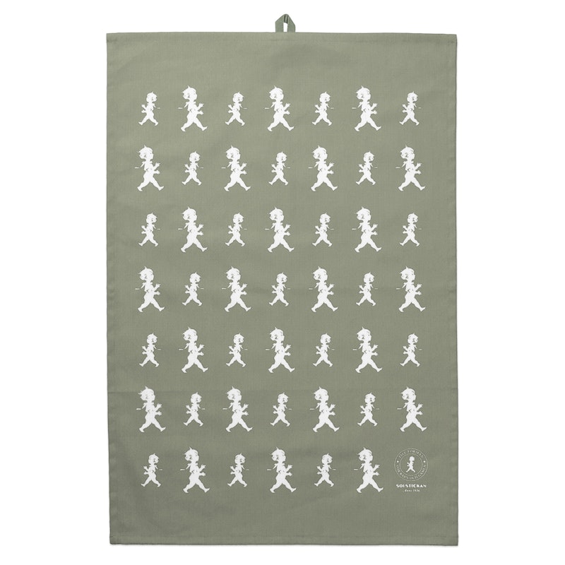 Solstickan Kökshandduk 50x70 cm, Grön