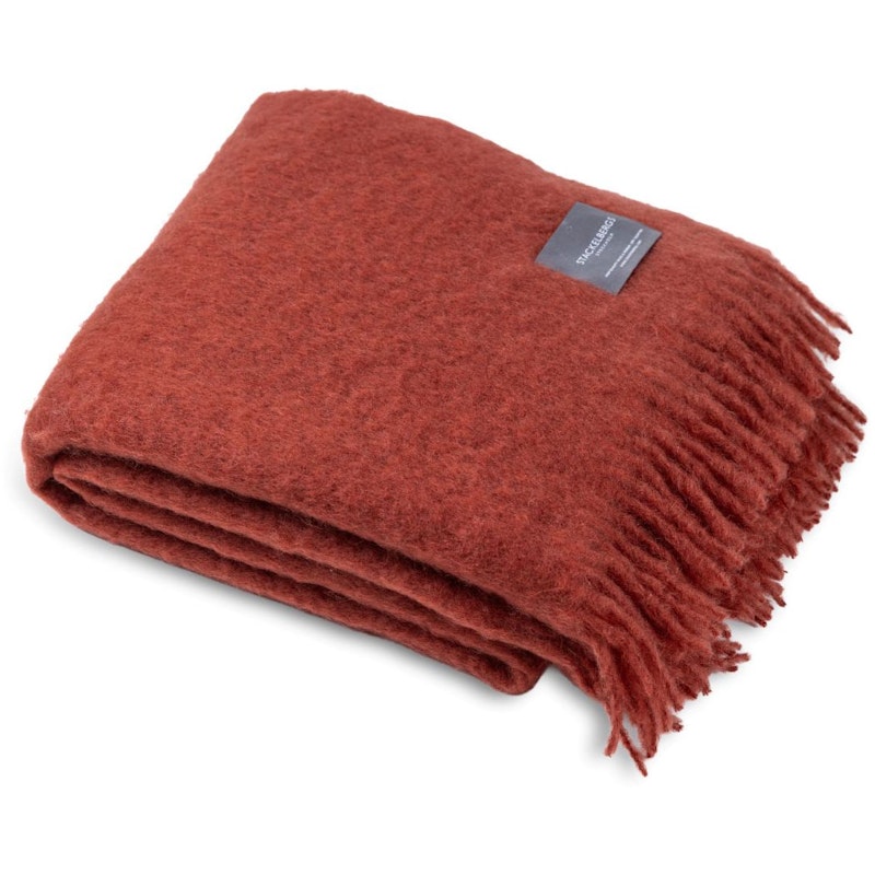 Mohair Filt Rullad Frans 130x170 cm, Chilli