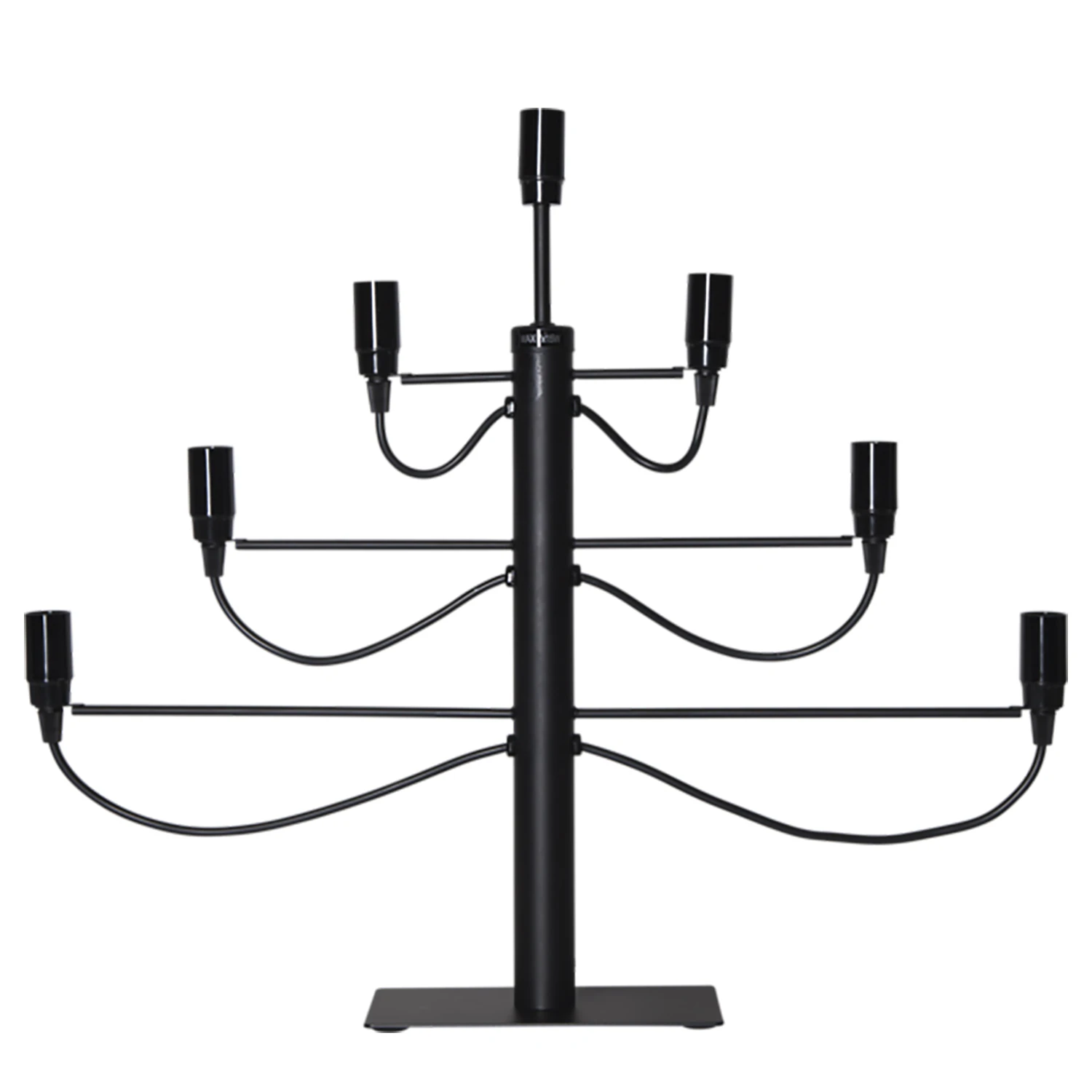 Star Trading Milano Ljusstake Svart - Adventsljusstakar Metall Svart - 142-60