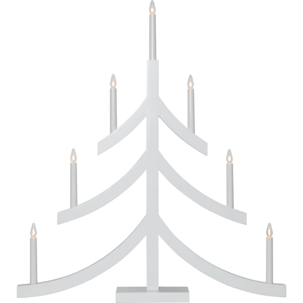 Star Trading Pagod Ljusstake Vit - Adventsljusstakar Tr&auml; Vit - 645-20