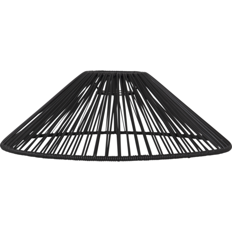 Vide Lampskärm Svart, 38 cm