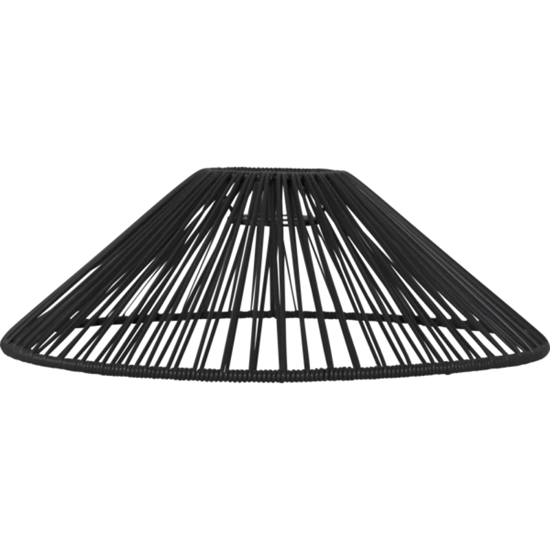 Vide Lampskärm Svart, 38 cm