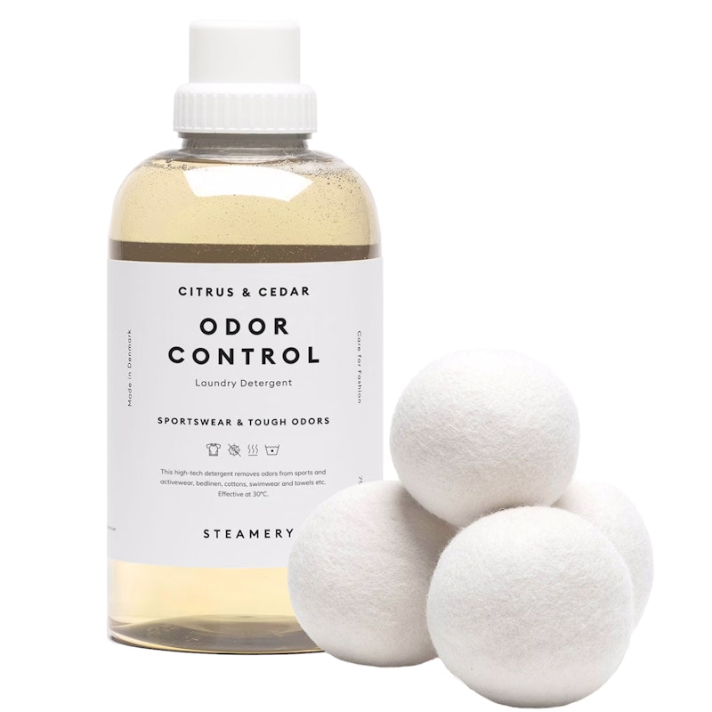 Odor Control Tvättmedel 750 ml + Tumble Dryer Balls