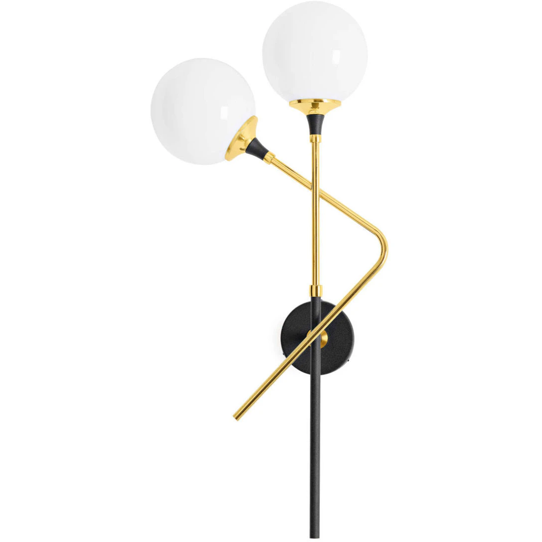 Stilnovo Galassia Vägglampa Right - Vägglampor Mässing - 9557