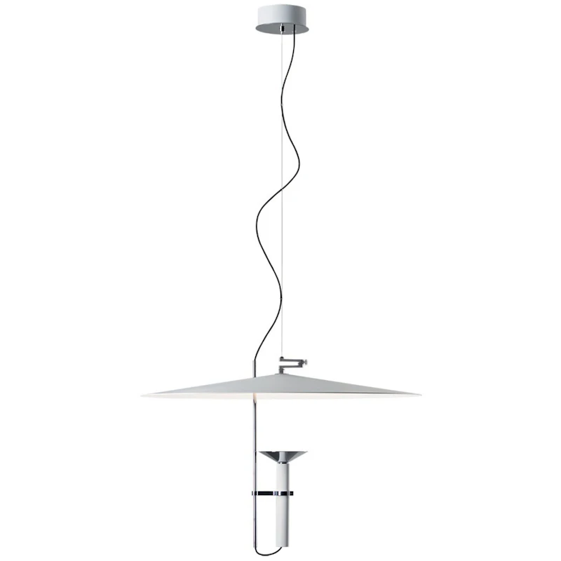 Luna Pendel 3000K, Vit