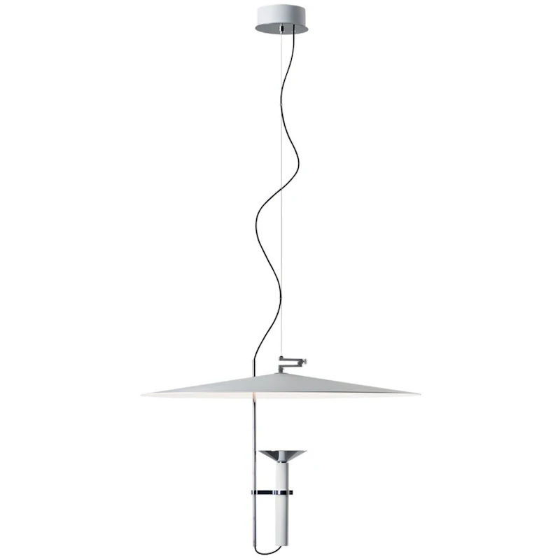 Luna Pendel 2700K, Vit