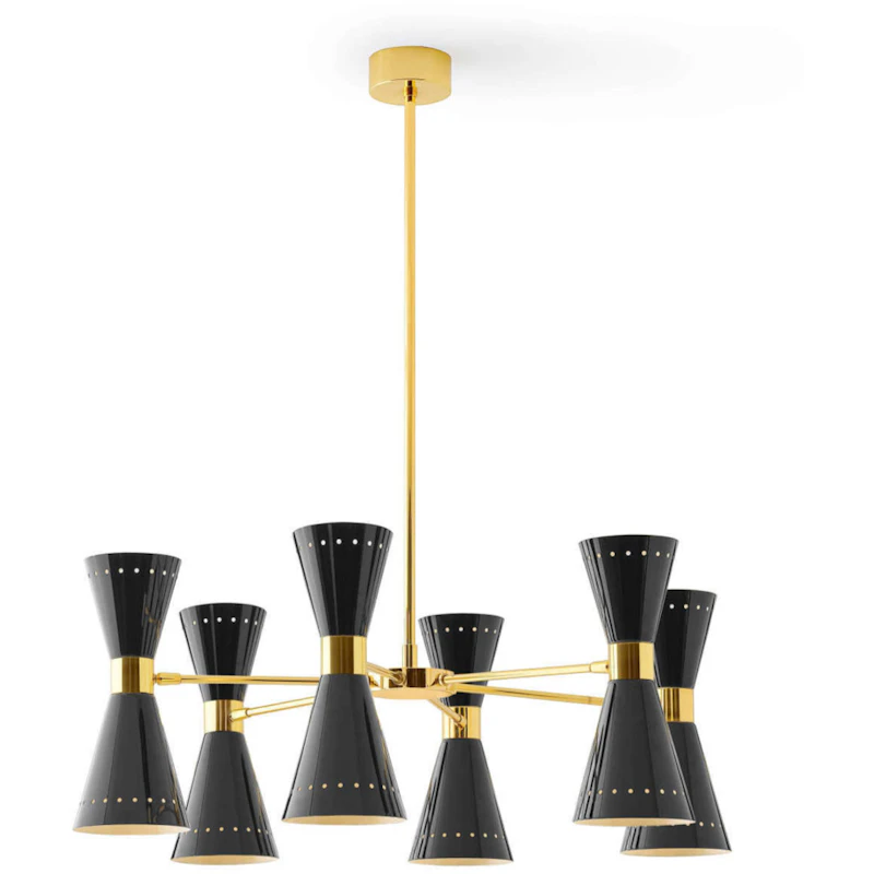 Megafono 6 Pendel, Svart