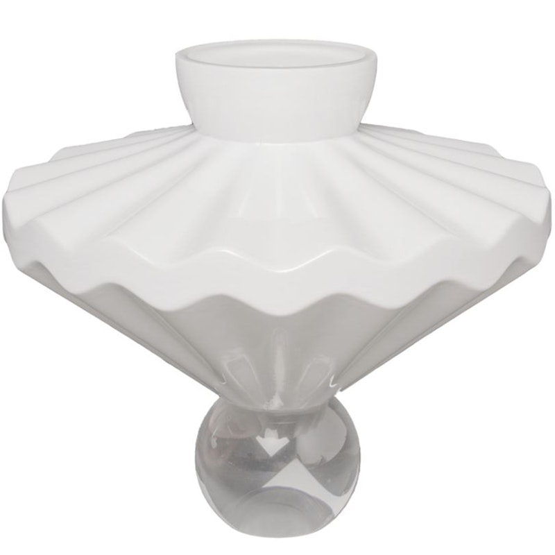 Ballerina Vas 30 cm, Milky