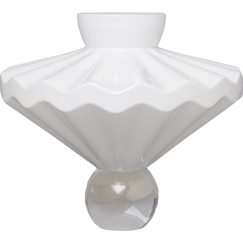 Ballerina Vas 23 cm, Milky