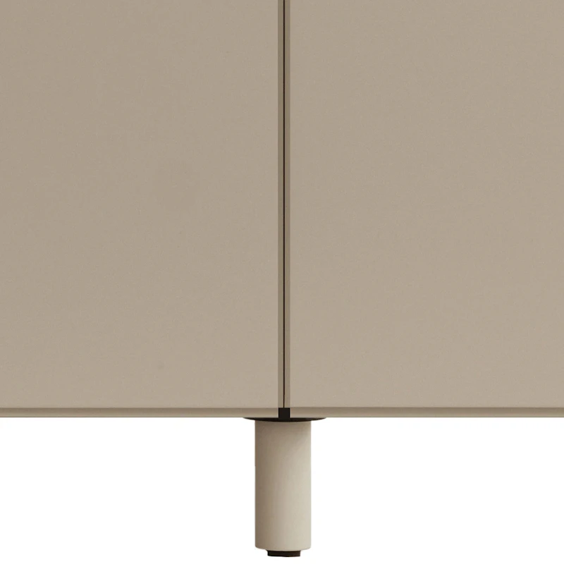 Relief Kopplingsfötter Till Byrå 2-pack, Beige