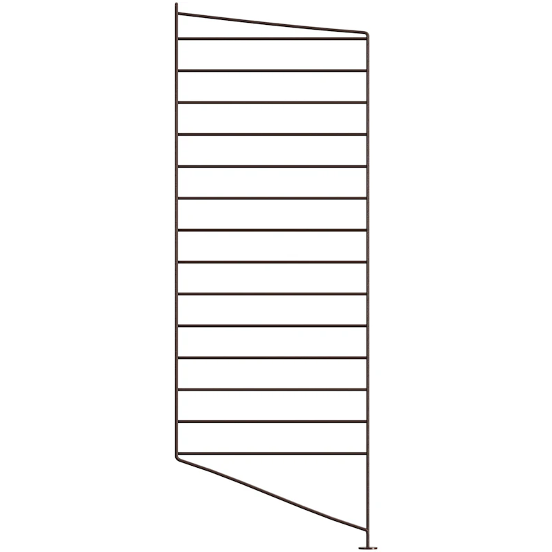 String Gavel Golv 30x85 cm 1-pack, Mörkbrun