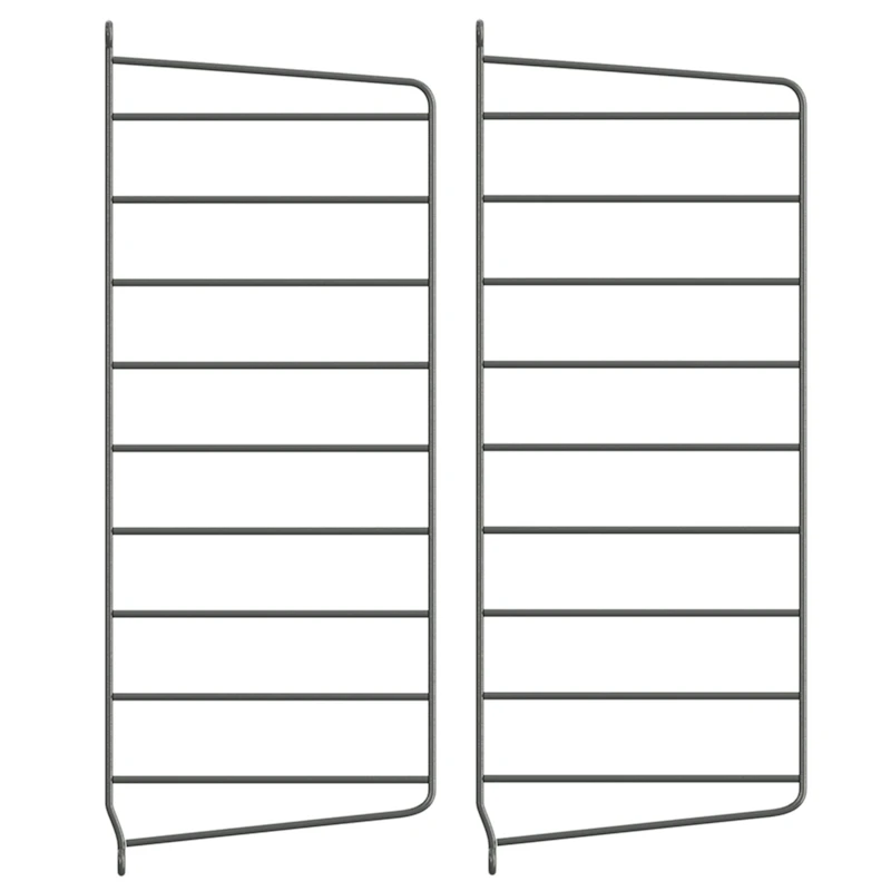 String Gavlar 20x50 cm 2-pack, Mörkgrå