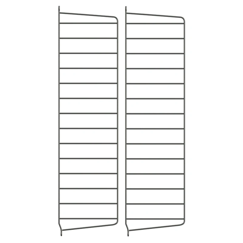 String Gavlar 20x75 cm 2-pack, Mörkgrå