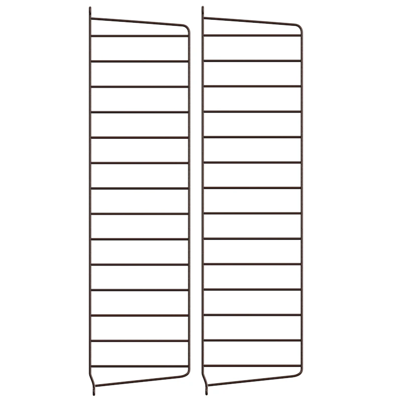 String Gavlar 20x75 cm 2-pack, Mörkbrun