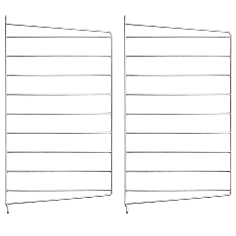 String Gavlar 30x50 cm 2-pack, Galvanized