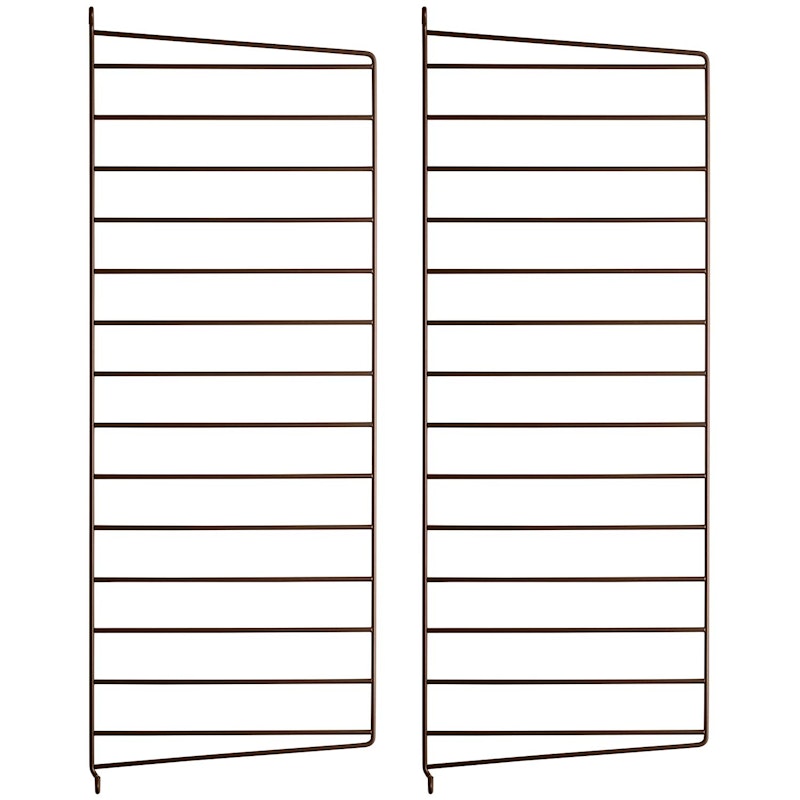 String Gavlar 30x75 cm 2-pack, Brun